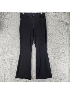 YMI Jeans Womens 13/31 Black Stretch Denim Flare